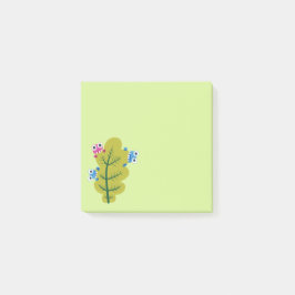 Grüne Blatt-Esser-niedliche Cartoon-Wanzen Post-it Klebezettel