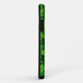 Grüne Blätter abstrakte Monogramm-Telefongehäuse Case-Mate iPhone Hülle (Hinten/Rechts)