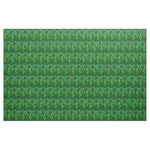 Grüne Blätter Aquarellfolienmuster Kunst Stoff (Yard (91,4 cm))