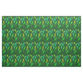 Grüne Blätter Aquarellfolienmuster Kunst Stoff (Fat Quarter (45,7 x 55,9 cm))