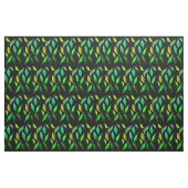 Grüne Blätter Aquarellfolienmuster Kunst Stoff (Fat Quarter (45,7 x 55,9 cm))