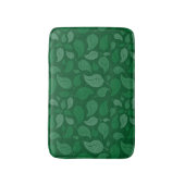 Grüne Blätter Badematte (Vorderseite Vertikal)