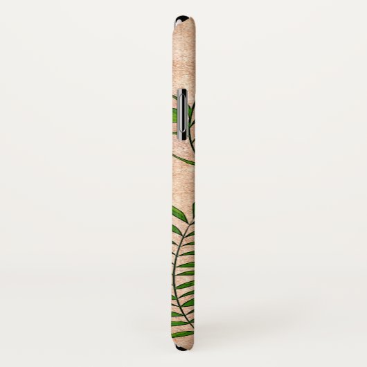 Grüne Blätter Blattpflanzen Pflanze beängstigend v Case-Mate iPhone Hülle (Hinten/Rechts)