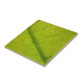 Grüne Blätter Botanische Naturfotografie Fliese (Seite)