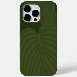 Grüne Blätter Botanisches Leaf Case-Mate iPhone 14 Pro Max Hülle