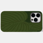 Grüne Blätter Botanisches Leaf Case-Mate iPhone Hülle (Rückseite (Horizontal))