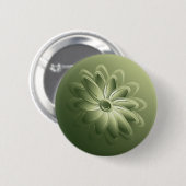 grüne Blätter Button (Vorne & Hinten)