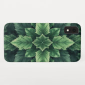 Grüne Blätter Case-Mate iPhone Hülle (Rückseite (Horizontal))