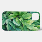 Grüne Blätter Case-Mate iPhone Hülle (Rückseite (Horizontal))
