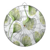 Grüne Blätter Dartscheibe (vorne)