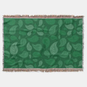 Grüne Blätter Decke (Vorderseite)