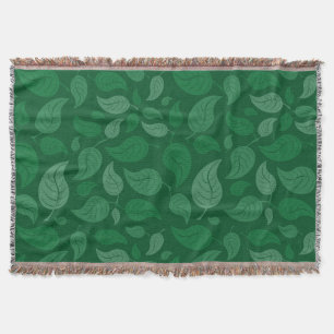 Grüne Blätter Decke
