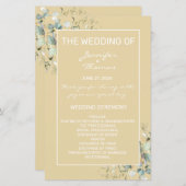 Grüne Blätter, Elegantes Minimalismus-Programm (Vorne/Hinten)