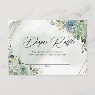 Grüne Blätter Eukalyptus Blattgold Begleitkarte