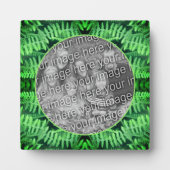 Grüne Blätter Ferns Erstellen Sie Ihr eigenes Foto Fotoplatte (Vorderseite)