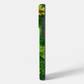 Grüne Blätter florgelb Case-Mate iPhone Hülle (Rückseite / Links)
