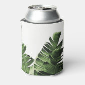Grüne Blätter für Bananen Dosenkühler (Kanne Rückseite)