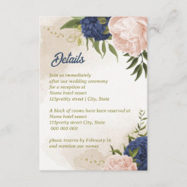 Grüne Blätter für Blume mit Meerschweinchen Begleitkarte