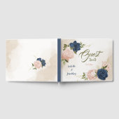 Grüne Blätter für Blume mit Meerschweinchen Gästebuch (Voll)