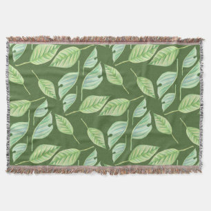 Grüne Blätter für den benutzerdefinierten Gewindes Decke