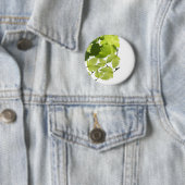 Grüne Blätter für Weintrauben Button (Beispiel)