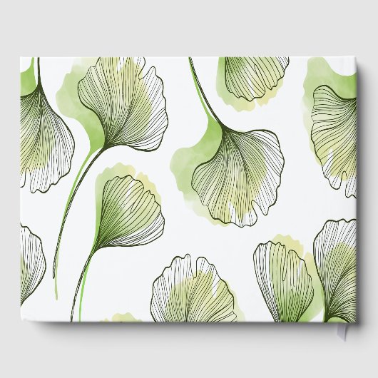 Grüne Blätter Gästebuch (Rückseite)