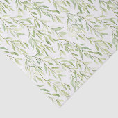 Grüne Blätter Geburtstag Seidenpapier (Ausschnitt)