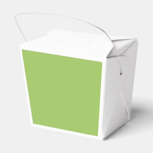 Grüne Blätter Geschenkschachtel (Rückseite)