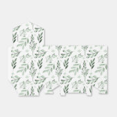 Grüne Blätter Geschenkschachtel (Ungefaltet)