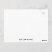 Grüne Blätter Grüne Olivenbäume Postkarte (Rückseite)