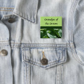 grüne Blätter, Hochzeit, Buttone Button (Beispiel)