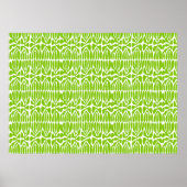 Grüne Blätter, Homage Matisse Poster (Vorne)