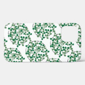 Grüne Blätter, japanisches Design Case-Mate iPhone Hülle (Rückseite (Horizontal))