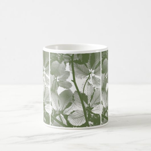 GRÜNE BLÄTTER KAFFEETASSE (Mittel)