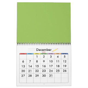 Grüne Blätter Kalender