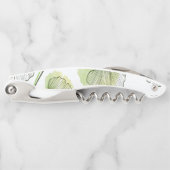 Grüne Blätter Kellnermesser (Vorderseite)