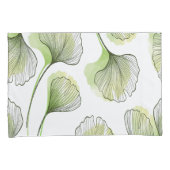 Grüne Blätter Kissenbezug (Vorderseite-Rechts)
