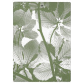 GRÜNE BLÄTTER KLEMMBRETT (Rückseite)