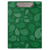 Grüne Blätter Klemmbrett (Vorderseite)