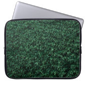 Grüne Blätter Laptopschutzhülle (Vorderseite)