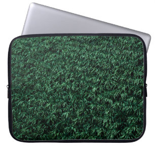 Grüne Blätter Laptopschutzhülle
