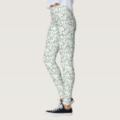 Grüne Blätter Leggings (Links)