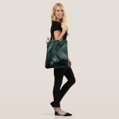 GRÜNE BLÄTTER MACRO FOTOGRAFIE TASCHE (Am Model)