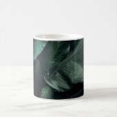GRÜNE BLÄTTER MAKROFOTOGRAFIE KAFFEETASSE (Mittel)