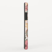 Grüne Blätter mit rosa Farbton Case-Mate iPhone Hülle (Hinten/Rechts)