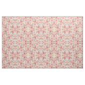 Grüne Blätter mit rosa Farbton Stoff (Fat Quarter (45,7 x 55,9 cm))