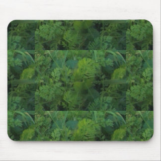 Grüne Blätter Mousepad