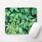 Grüne Blätter Mousepad (Mit Mouse)