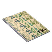 Grüne Blätter Notizblock (Rechte Seite)