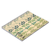 Grüne Blätter Notizblock (Linke Seite)